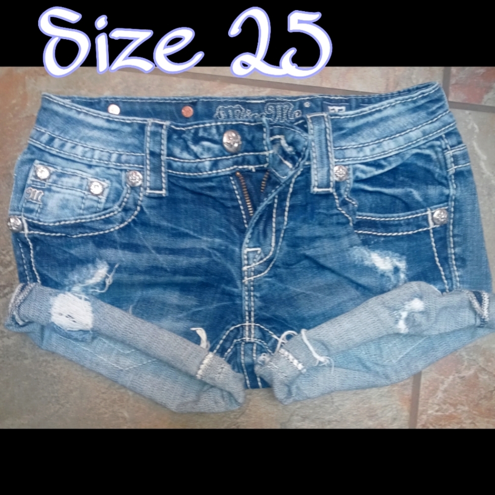 Miss Me Cut Off Shorts